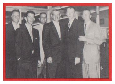 15 Jim Hegan, Billy Martin, Ray Boone, Harvey Kuenn, Jim Bunning,  Al Kaline - 1958